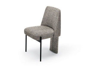 Мягкий стул из ткани