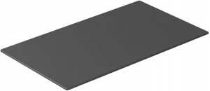 Полка керамическая без отверстия 81х46 Черный  2057NEMT GALASSIA Tabulae
