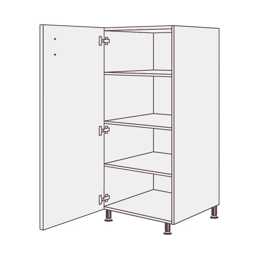 Кухонный шкаф пенал  EP1D SIDAK SIST2896-6441