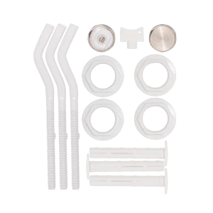 Монтажный комплект для радиатора MONLID 1"x3/4" сталь с кронштейном белый 10 шт. 89374503 STLM-2208324