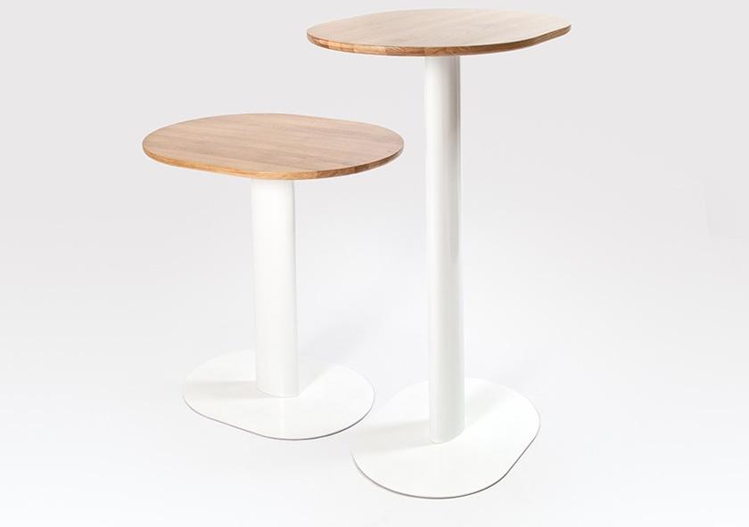 Liqui Contracts Высокий овальный стол из стали и дерева Georgie sun-id-1464490 - Вид №1