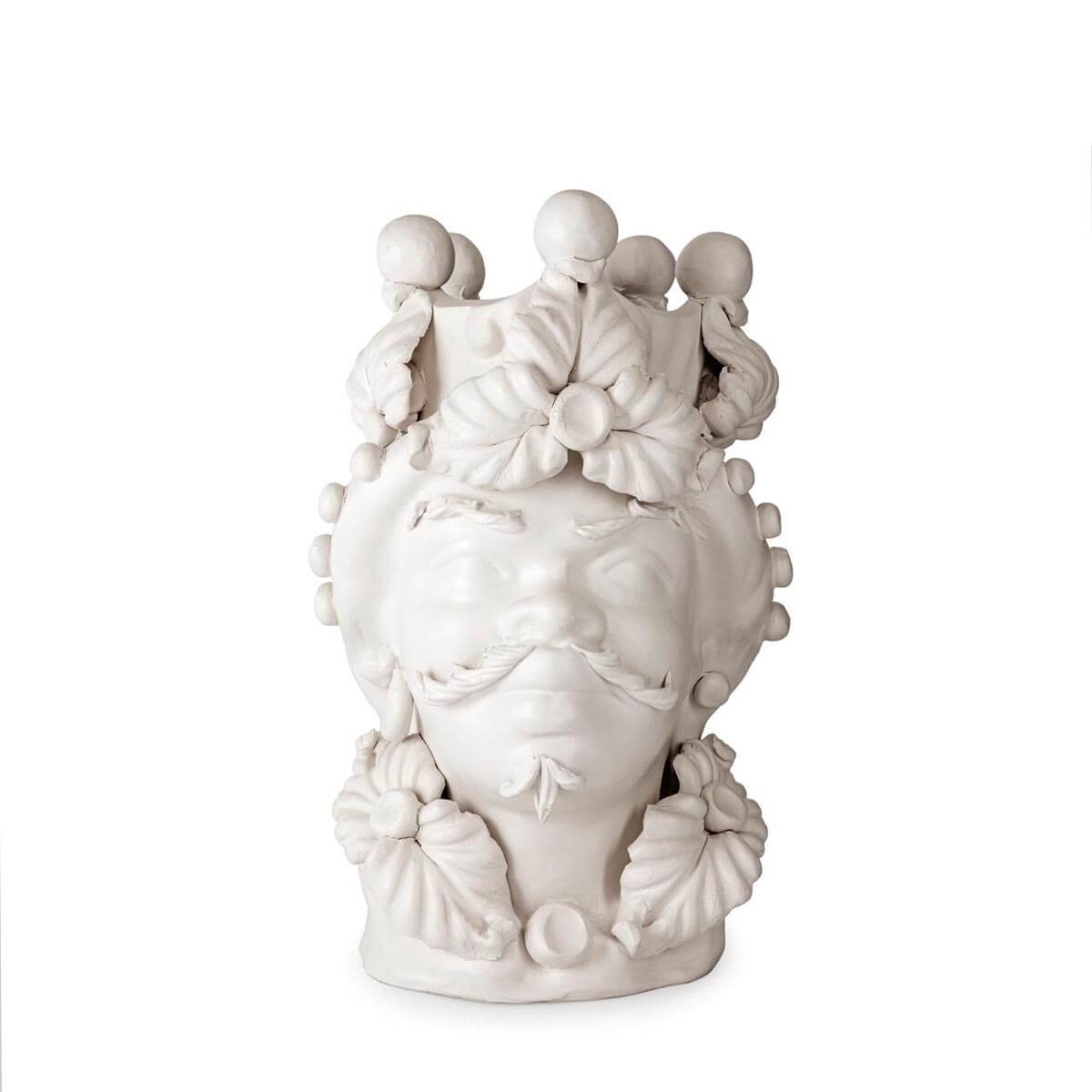 200944-LU ABHIKA ВАЗА MORO MAN EVE GOLD FINISH  - Вид №2