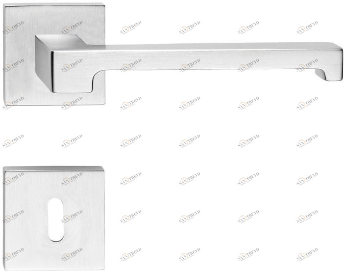 LINEA CALI' Ручка из латуни на розетке с замком Open sun-id-1347587