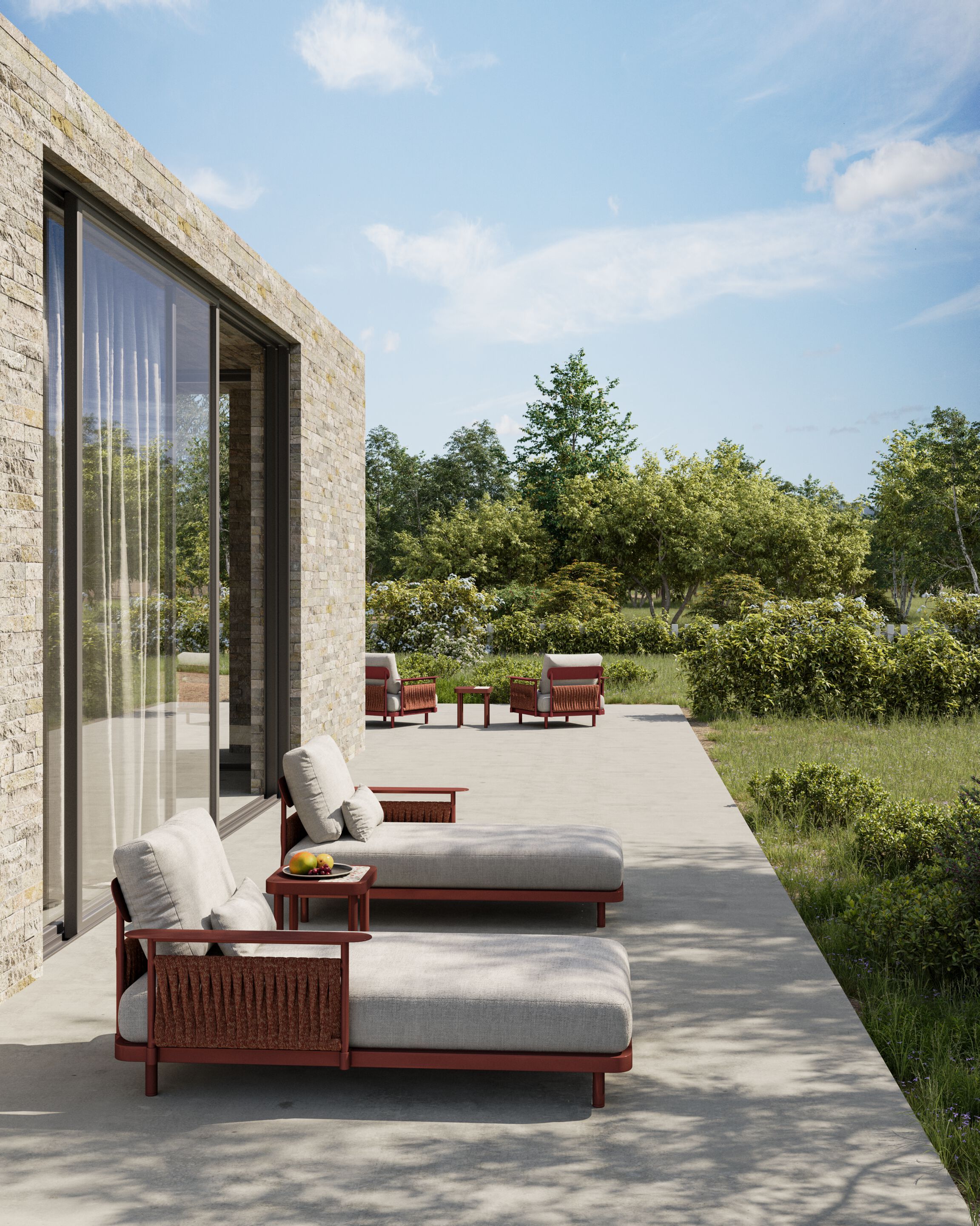 Металлический сад Dormeuse VINEKO Soul ARCH-00078329 - Вид №4