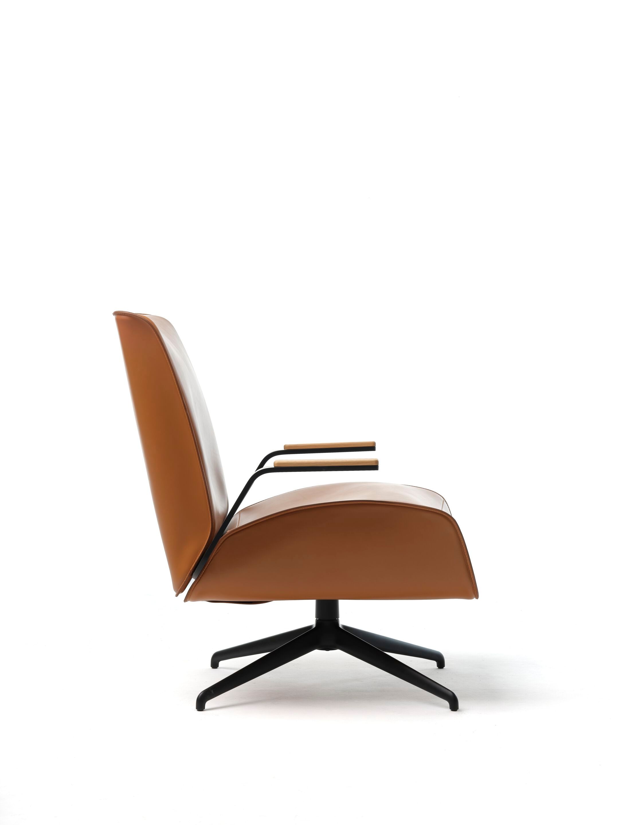 Кожаное вращающееся кресло EPÒNIMO Endo ARCH-00058684 - Вид №3