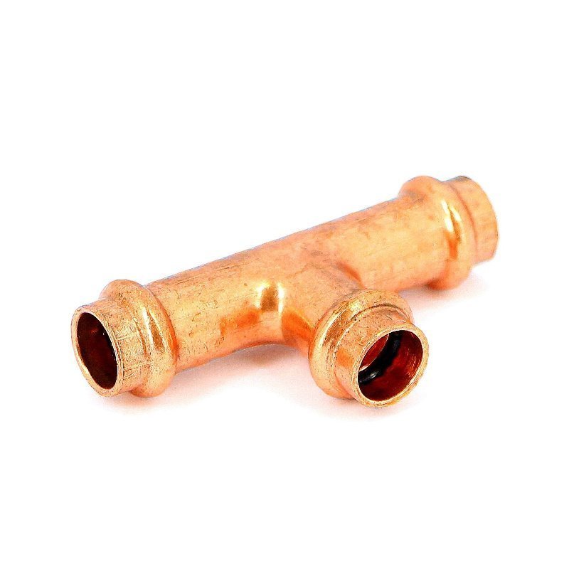 Тройник пресс 12 медный IBP P513001212012 - Вид №1