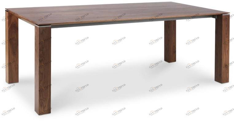 JORI Раскладной прямоугольный обеденный стол из массива дерева sun-id-1456616