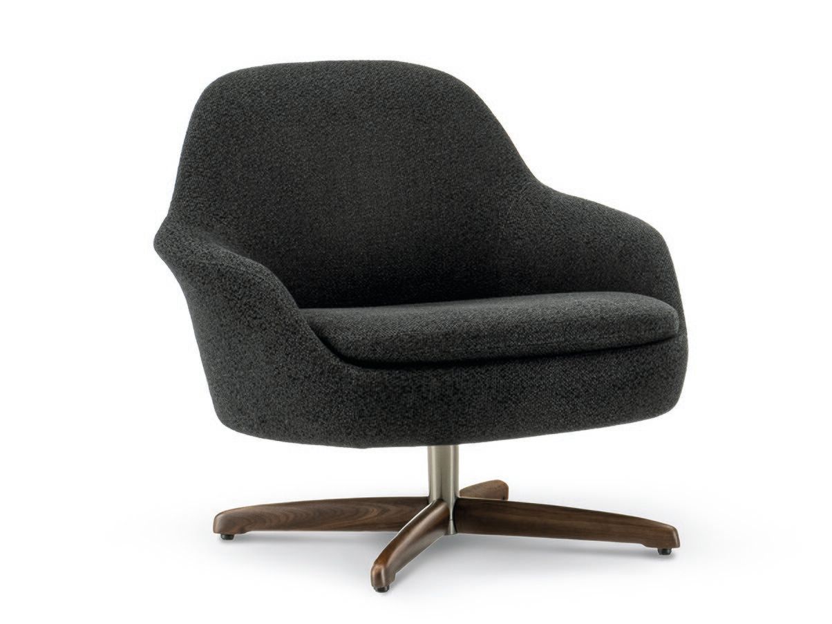 Тканевое кресло с подлокотниками Minotti Сендай ARCH-00103836