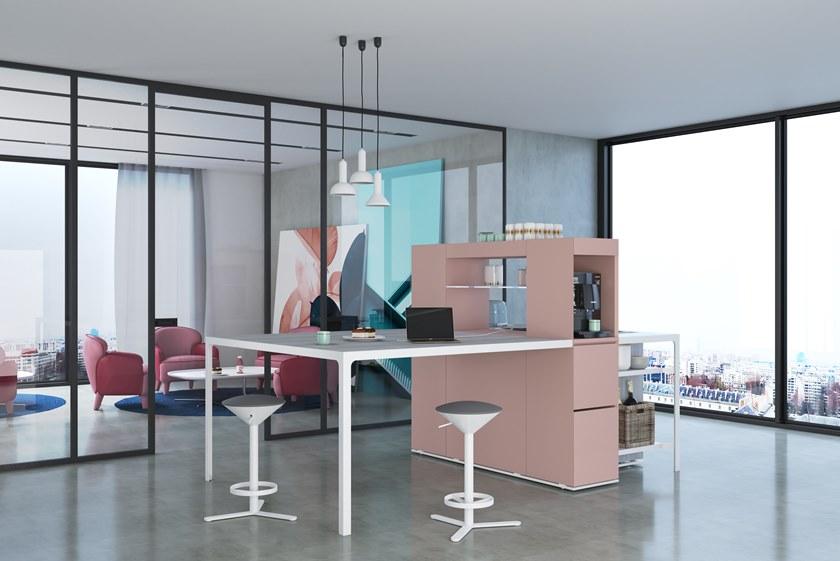 ESTEL GROUP Мини-кухня с полуостровом Isole h90-h105 sun-id-1369500 - Вид №5