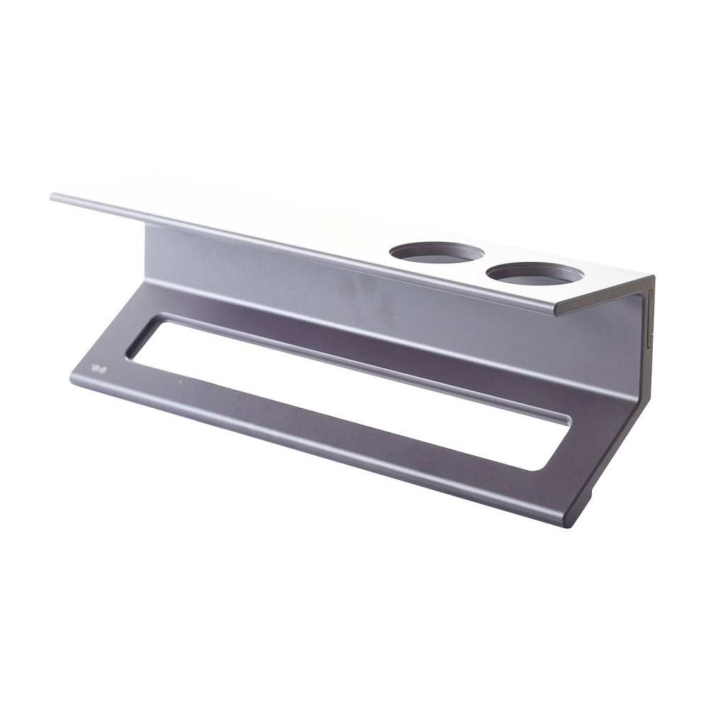 EVLI452DXBEVER Life Design Полка с тумблерами 45 см - Lissom  Анодированный  - Вид №2