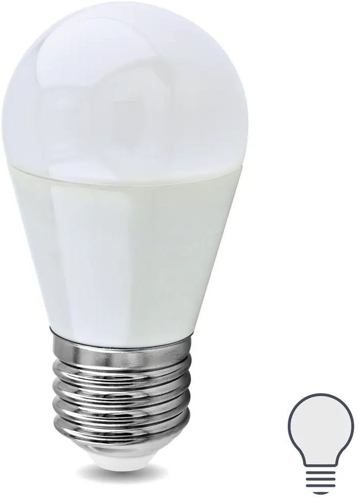 Santreyd LED лампа E27 шар 10Вт нейтральный белый свет 82991522