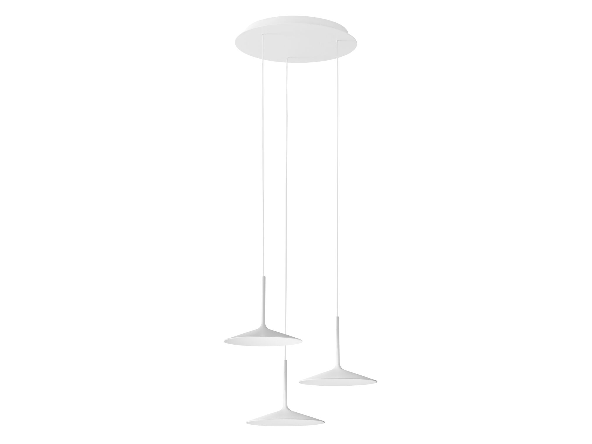 Окрашенный металлический светодиодный подвесной светильник Linea Light Group Poe ARCH-00046235 - Вид №1