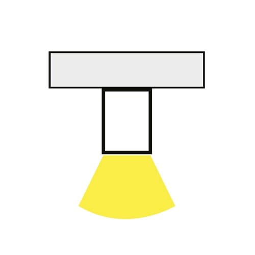 Алюминиевый светодиодный потолочный светильник Terzo Light Keraynos ARCH-00060637 - Вид №3