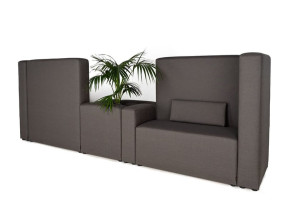 Модульный тканевый диван