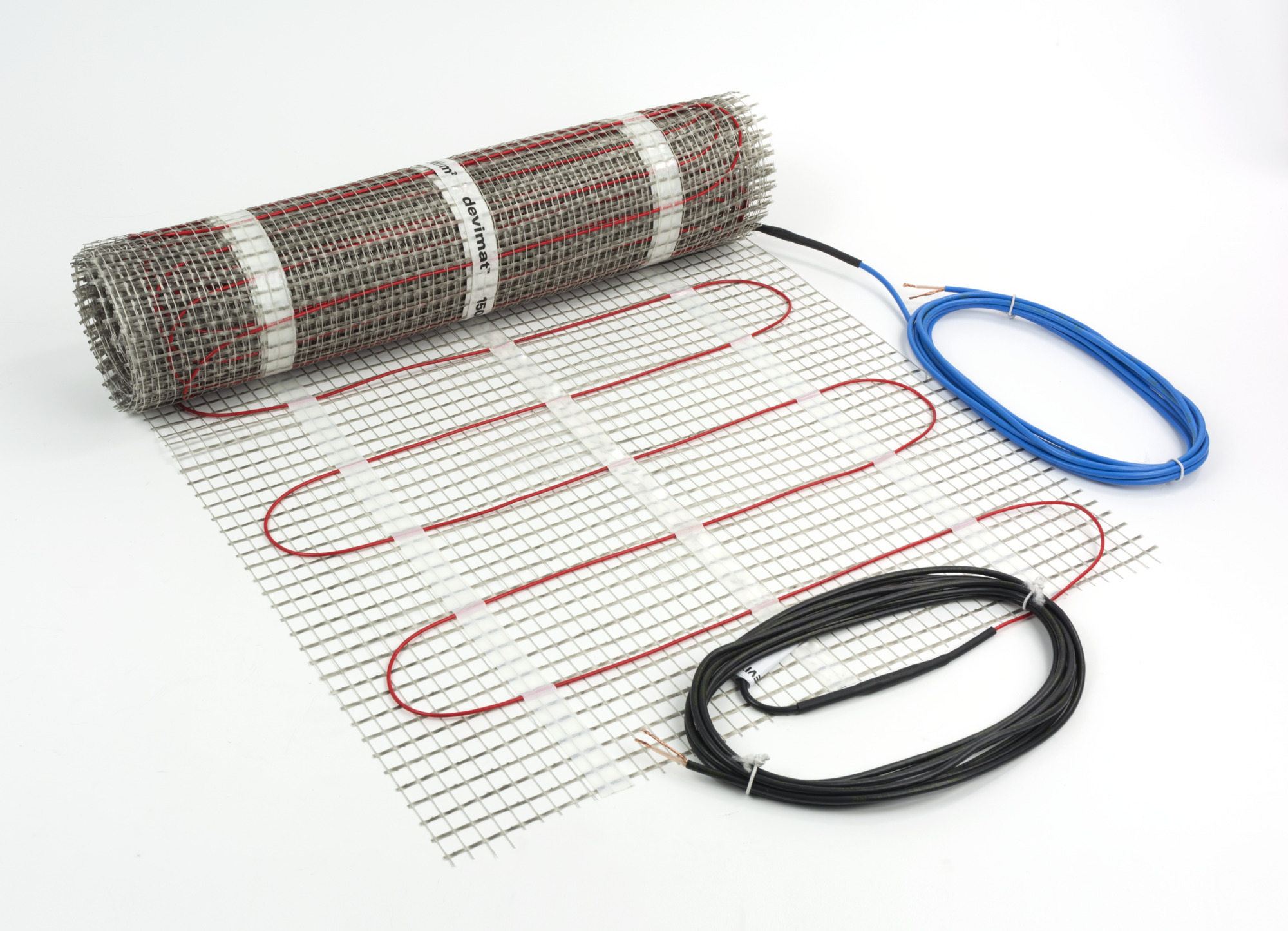 Danfoss DEVIheat™ 150S — одножильные нагревательные маты для теплого пола под плитку DEVIheat 150S мат 75Вт 230В 0.5 х 1м 140F0328  - Вид №2