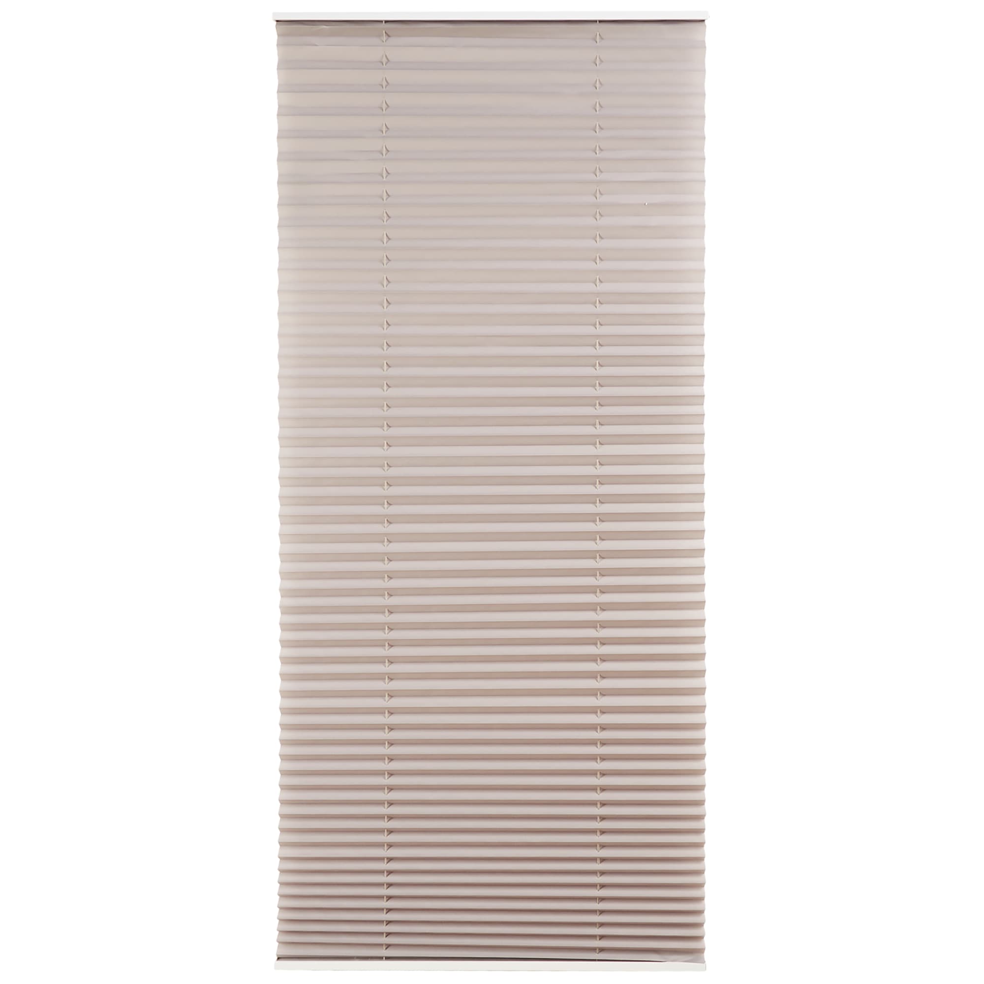 82057289 Штора плиссе «Плайн», 60х160 см, текстиль, цвет серый Santreyd 