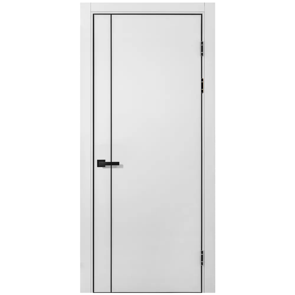 Межкомнатная дверь Борно PORTIKA 70x230 см, серая 89423485 STLM-1568233