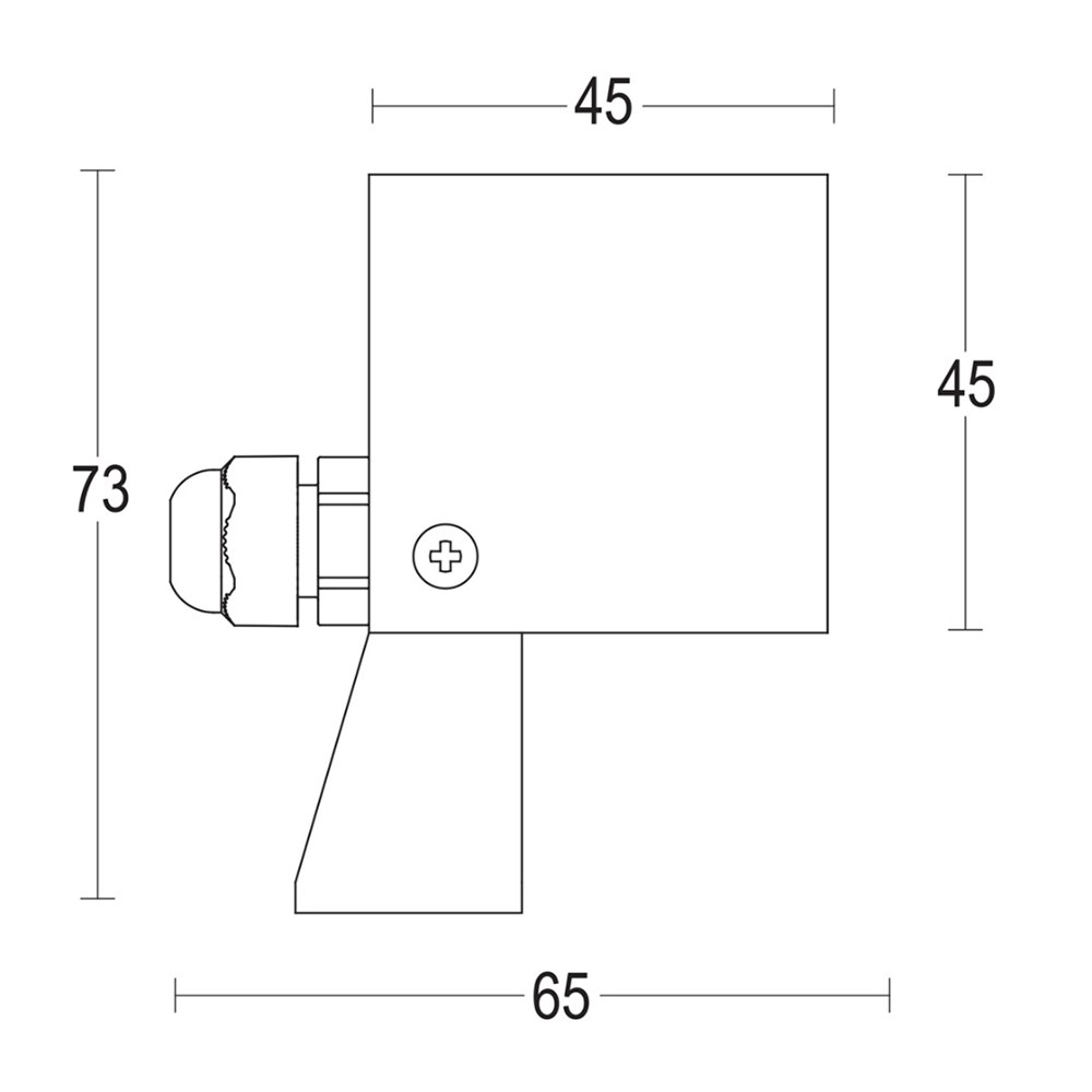 MaxiSegno Spot Strap SQ 24V Ghidini Микропроекторы - Power Hub .05 Темно-Cерый (Матовый)  - Вид №1