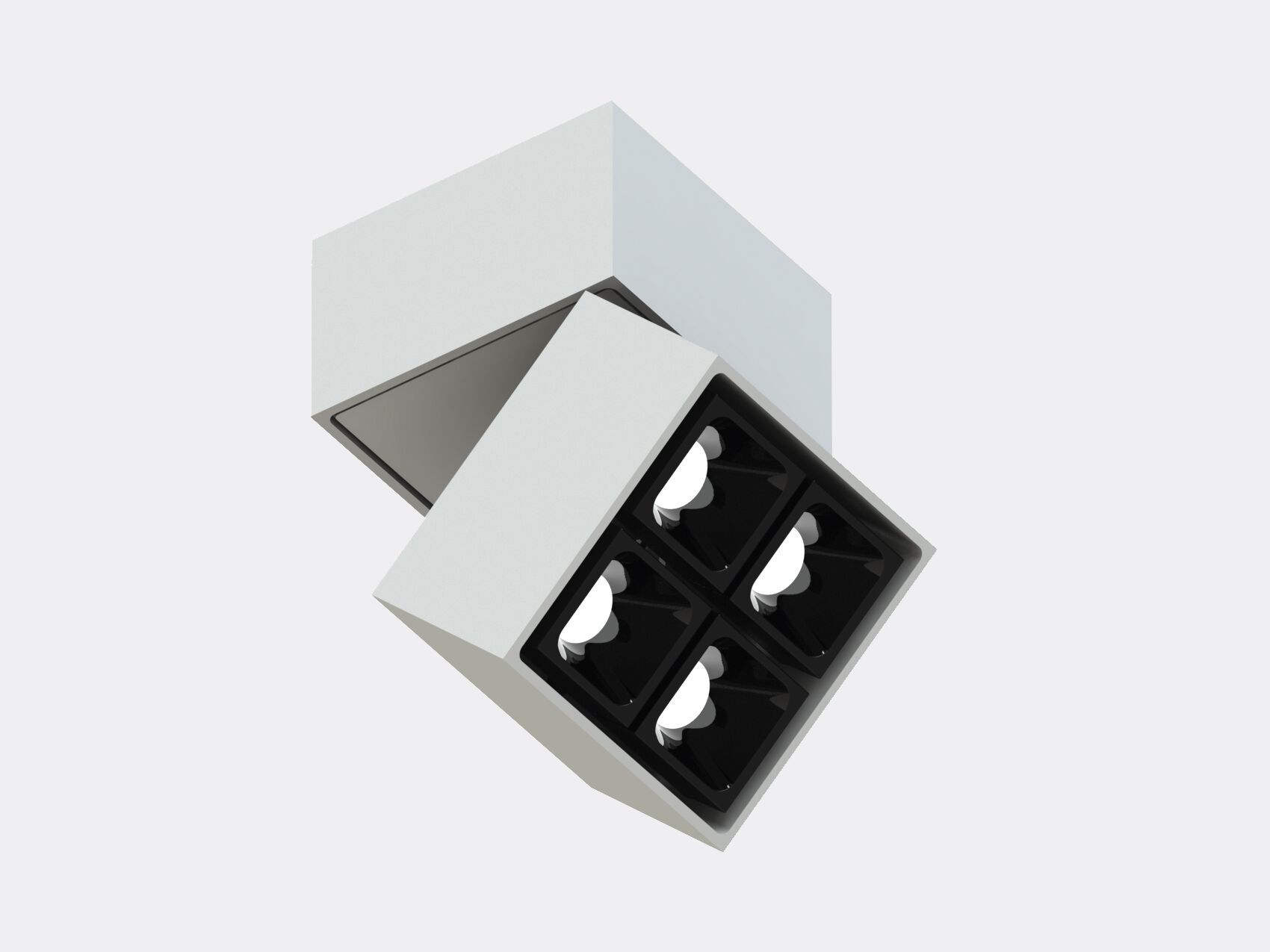 Регулируемая металлическая светодиодная потолочная лампа Lucifero's рычаг ARCH-00111219