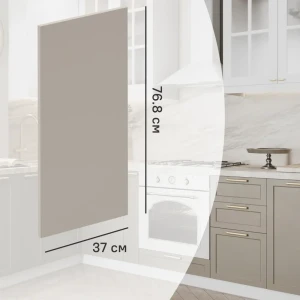 Фальшпанель для кухонного шкафа Ньюпорт 37x77 см KONSENSA цвет топо