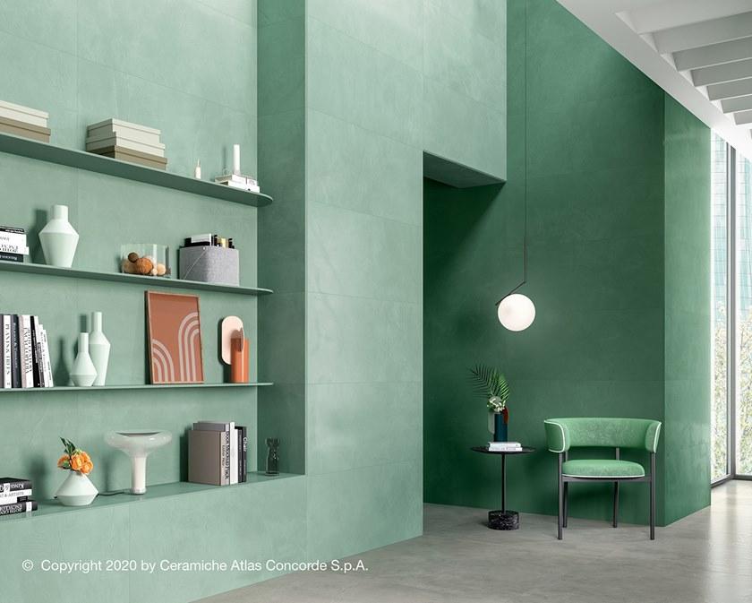 Atlas Concorde Белая плитка для стен с эффектом смолы Prism sun-id-1514355 - Вид №60