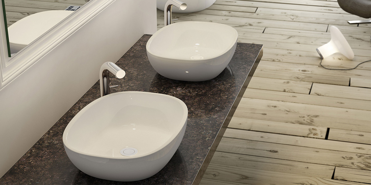 Смеситель настольный Tubo 16 TU-16-PC Victoria + Albert TU16PC - Вид №3