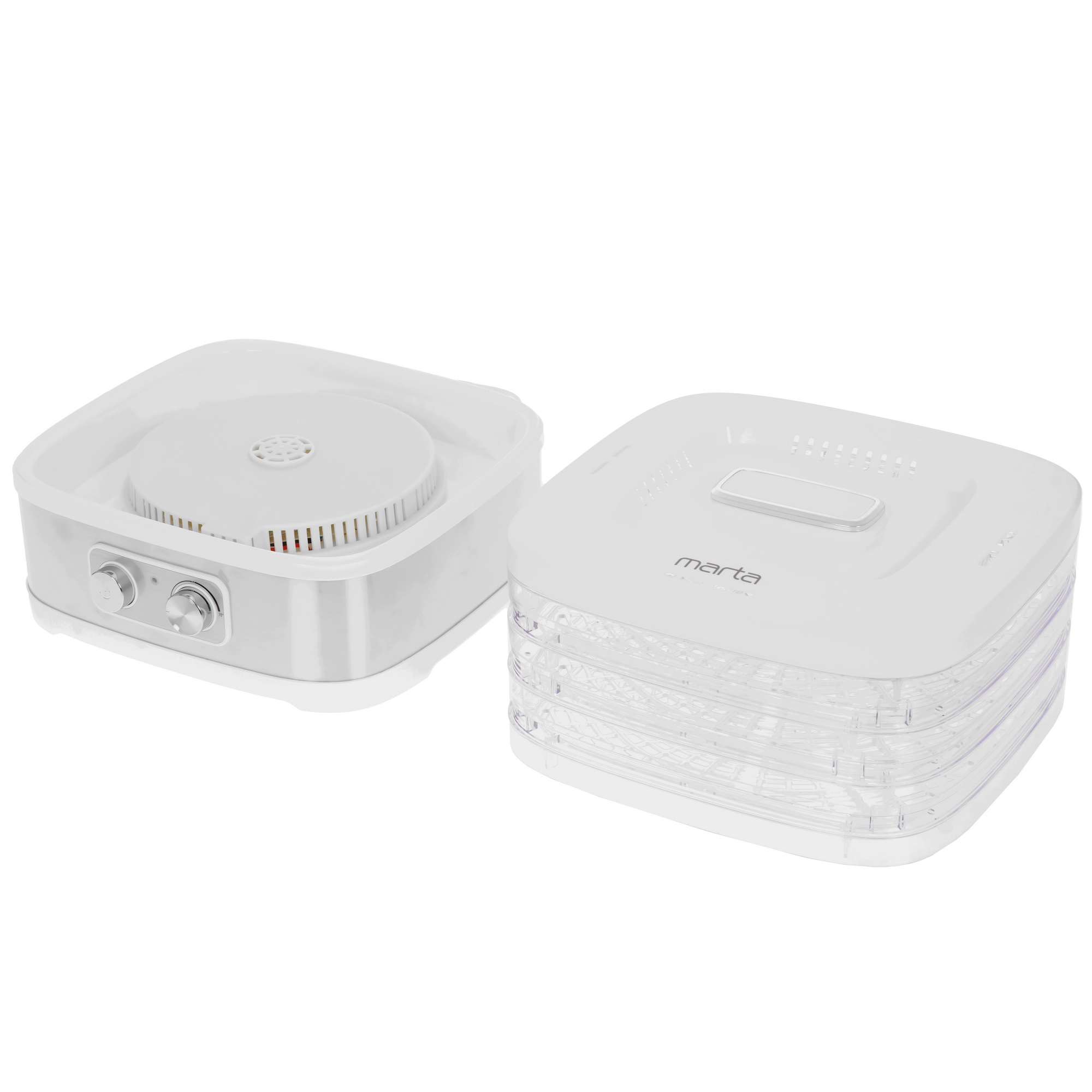 9058633 Сушилка для овощей и фруктов MARTA MT-1872 белый STDN-0092350 - Вид №6