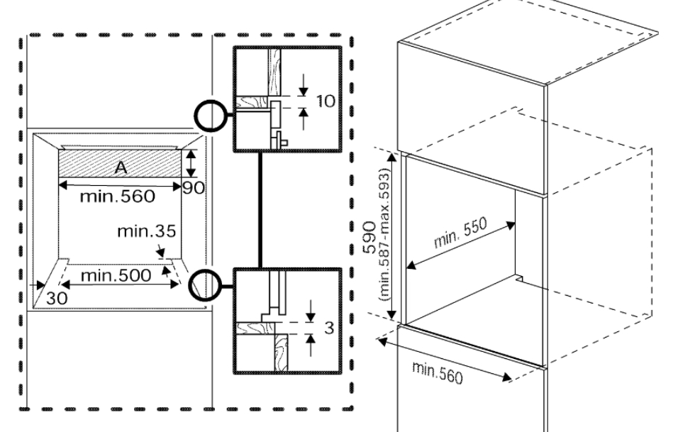 9074829 Электрический духовой шкаф Hotpoint FE8 831 JSC BL черный STDN-0123095 - Вид №11