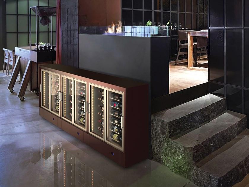 EXPO Алюминиевый винный шкаф со стеклянными дверцами Mod 20 Md-m22 / md-c22 - Вид №3