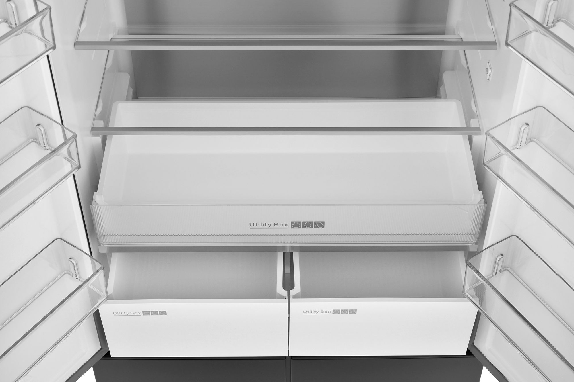 9238024 Холодильник Side by Side   ZUGEL ZRCDI456XB Slot-In черный STDN-0034025 - Вид №13