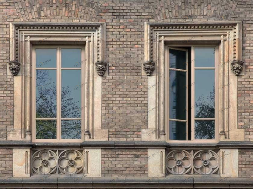 COCIF Распашное окно из дерева Slim barocco sun-id-1468978