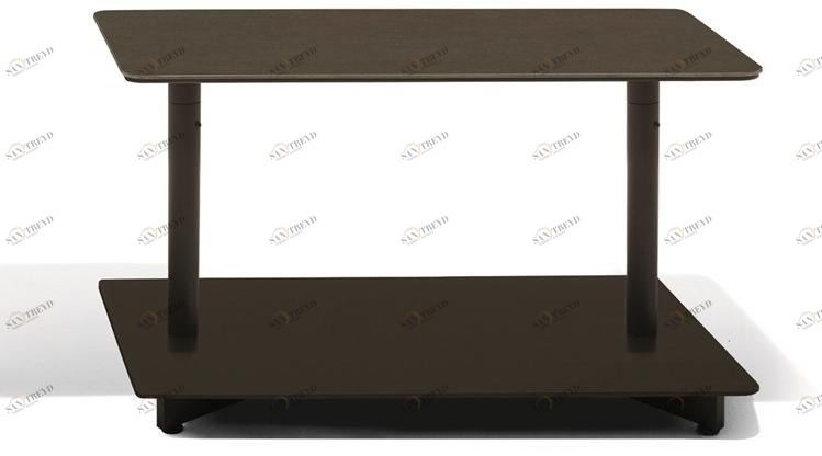 Giorgetti Прямоугольный садовый столик из стали Apsara sun-id-1433153