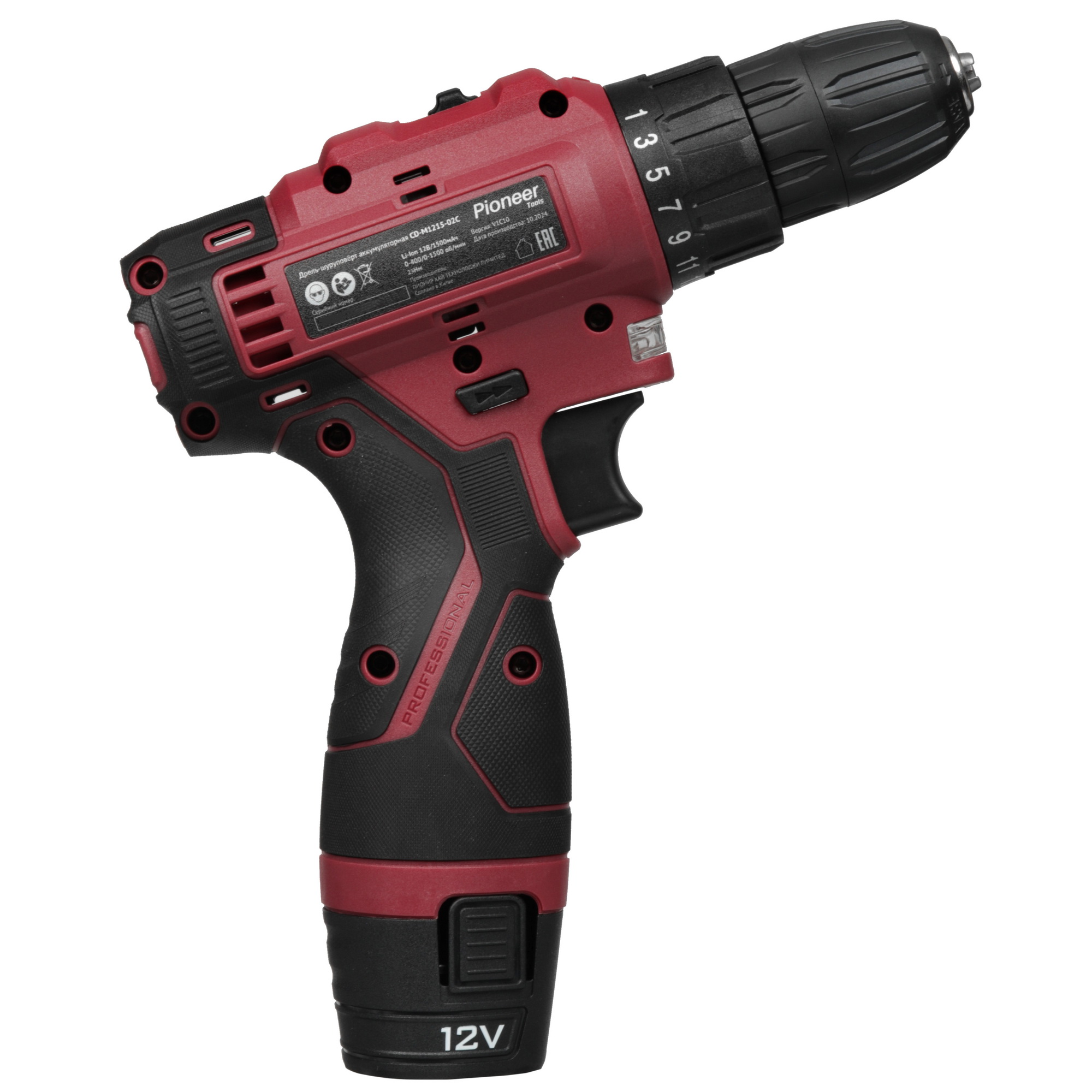 Дрель-шуруповерт Pioneer CD-M1215-02C 9297409 STDN-0121507 - Вид №2