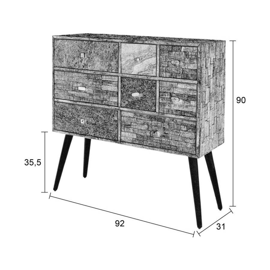 Комод San White Label Living 4100018 - Вид №10