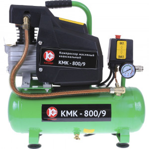 65955 Калибр Компрессор масляный коаксиальный КМК-800/9