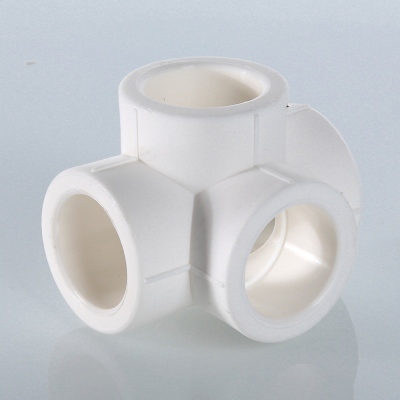 VTp.778.0.025 Фитинг полипропиленовый – крестовина двухплоскостная Valtec 25 мм  - Вид №15