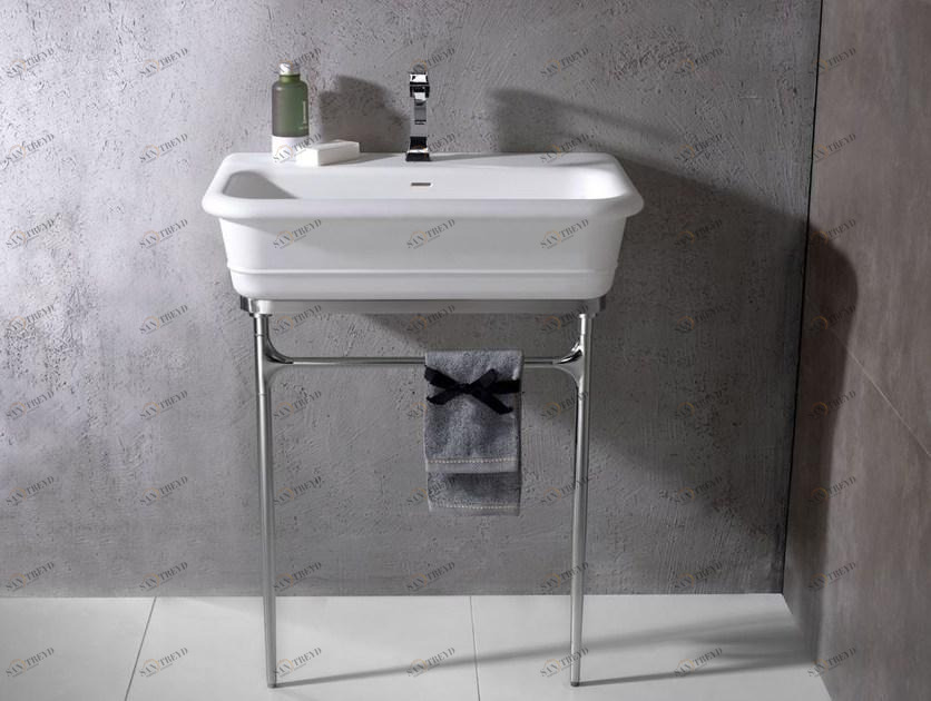 Напольная раковина стоящая овальная KRION Epoque sun-id-1373574