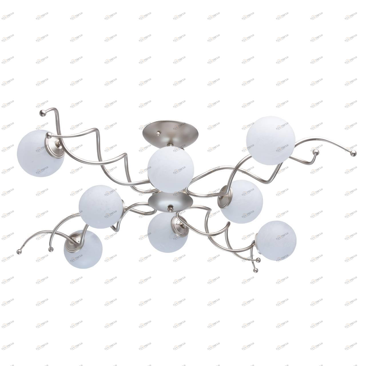 Потолочная люстра MW-Light Оливия 306012808 MW-LIGHT ДИЗАЙНЕРСКИЕ, ОЛИВИЯ 194021 Белый 