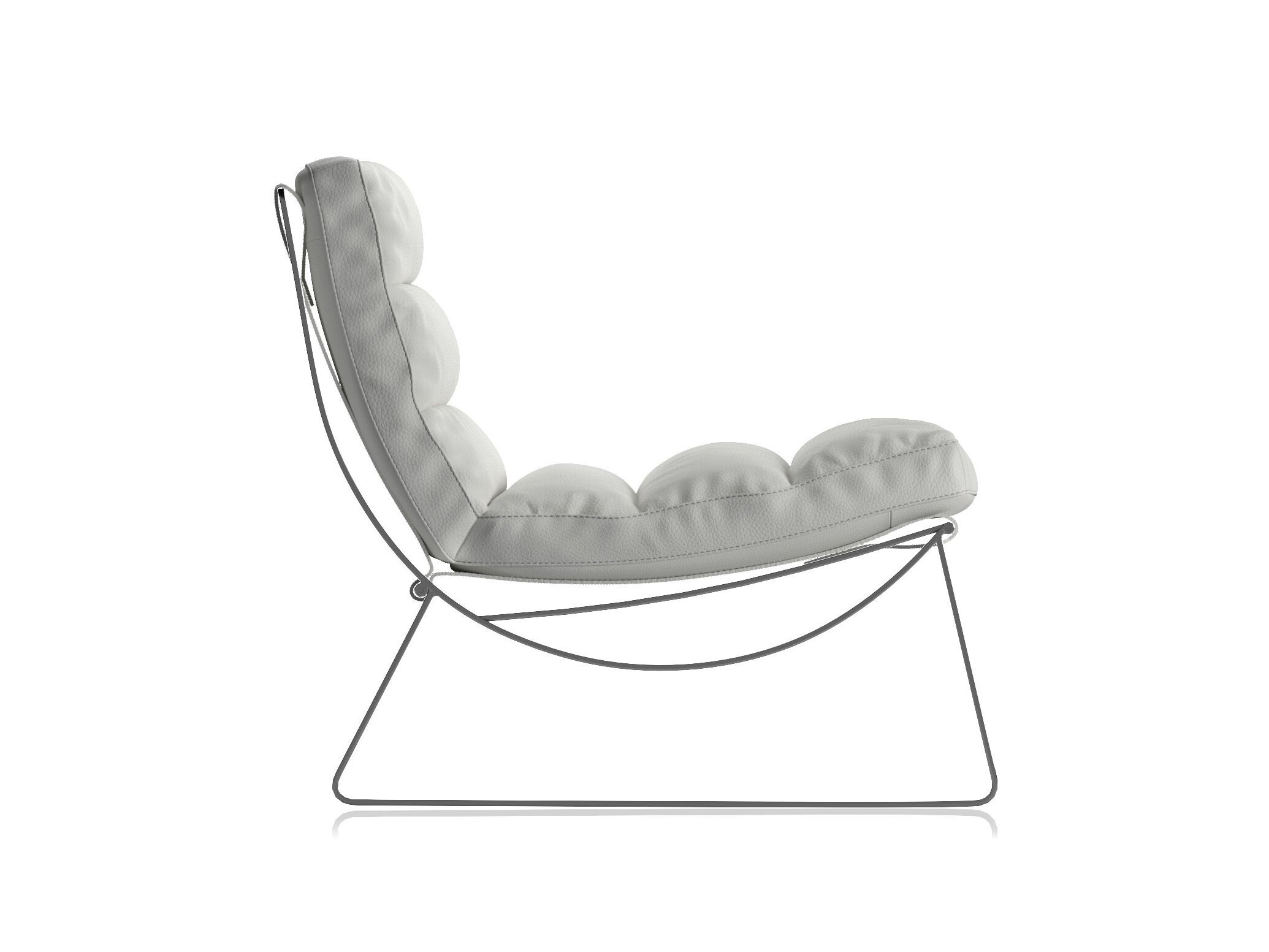 Кожаное кресло с салазками Natuzzi Italia CAMMEO ARCH-00137164 - Вид №6