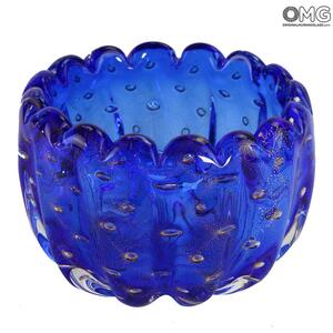 4827 ORIGINALMURANOGLASS Ваза Провенца - соммерсо - муранское стекло OMG 12 см