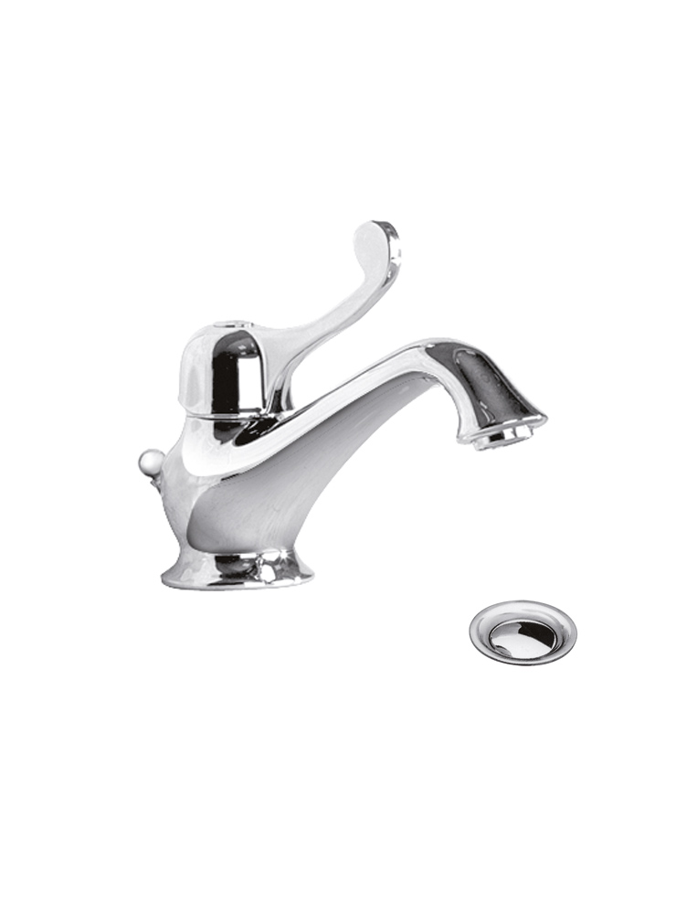 1005/PC Bellosta Rubinetterie СМЕСИТЕЛЬ ДЛЯ УМЫВАЛЬНИКА С ОДНОМ ОТВЕРСТИЕМ 