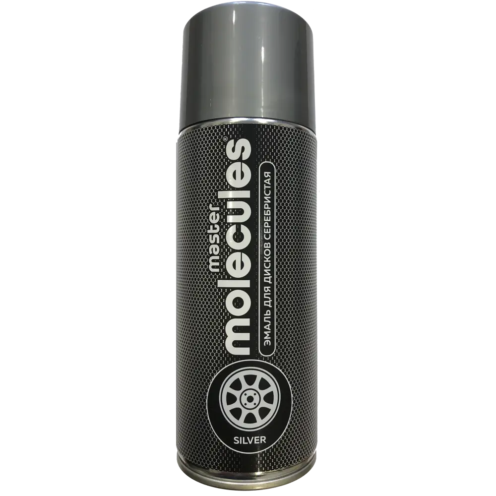 Эмаль для дисков MOLECULES серебристая - профессиональное покрытие для автомобильных колес 82673304 STLM-0033606