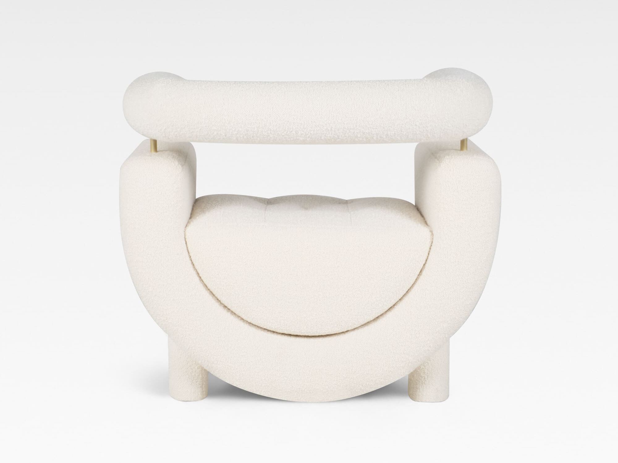 Тканевое кресло с подлокотниками Greenapple MEL ARCH-00109243 - Вид №1