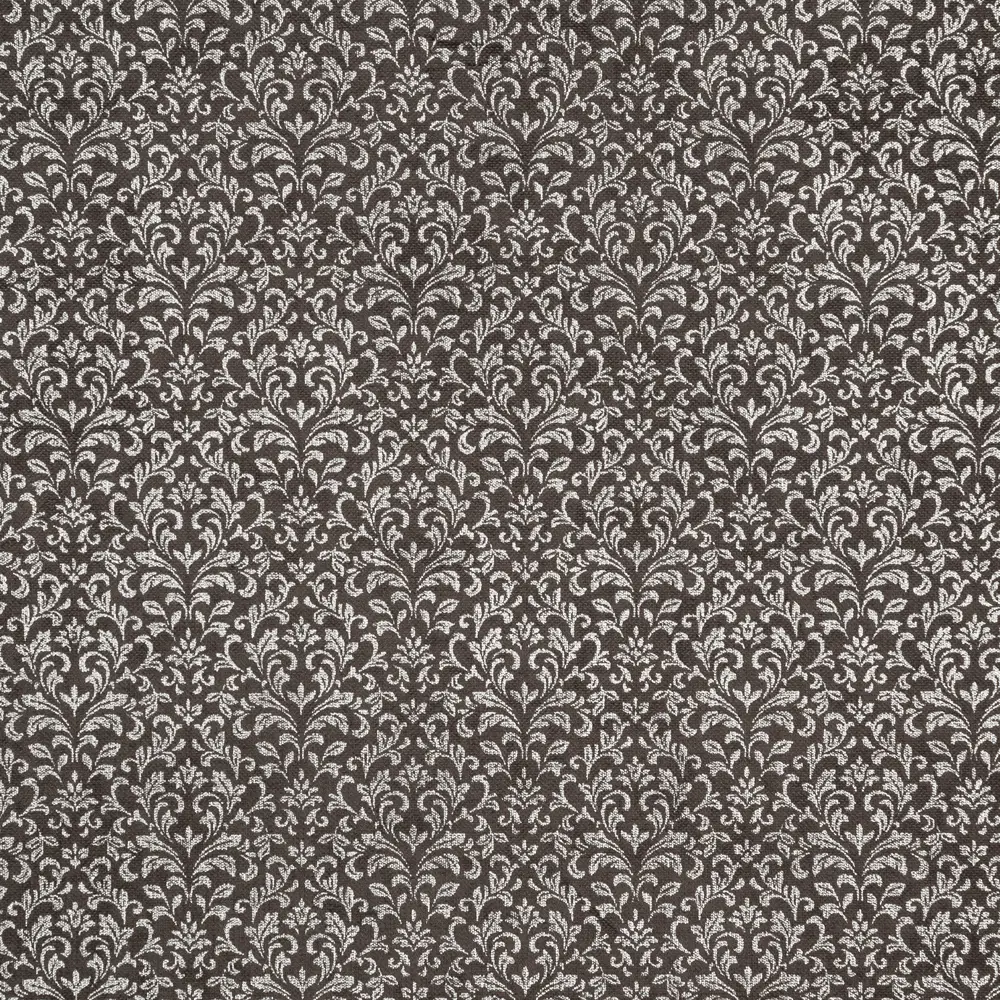Штора на ленте «Канвас» 160x280 см полиэстер цветы цвет чёрный 82433342 STLM-2066690 GARDEN  - Вид №1