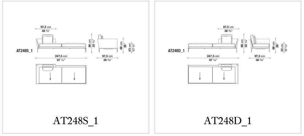 Ткань Dormeuse B&B Italia Атолл ARCH-00091092 - Вид №5