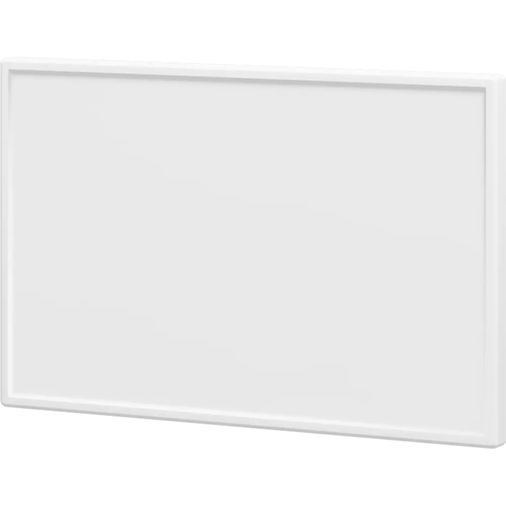 Фасад кухонный DELINIA ID Инта белый с филенкой 39.7x25.3 см 89340154 STLM-0878712