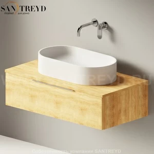 Flaminia BOX Настенная тумба для раковины 95 см с 1 ящиком BX995.WQ