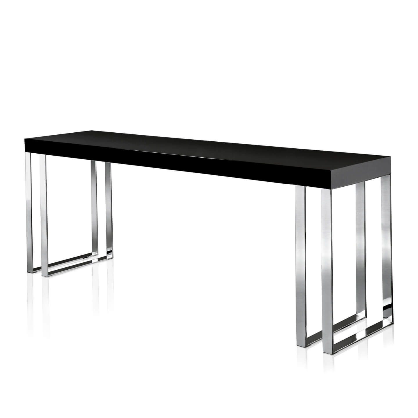 450093,9 ABHIKA КОНСОЛЬ ЛОФТ ОЗЕРО H100 250X60 BLACK 450093.9