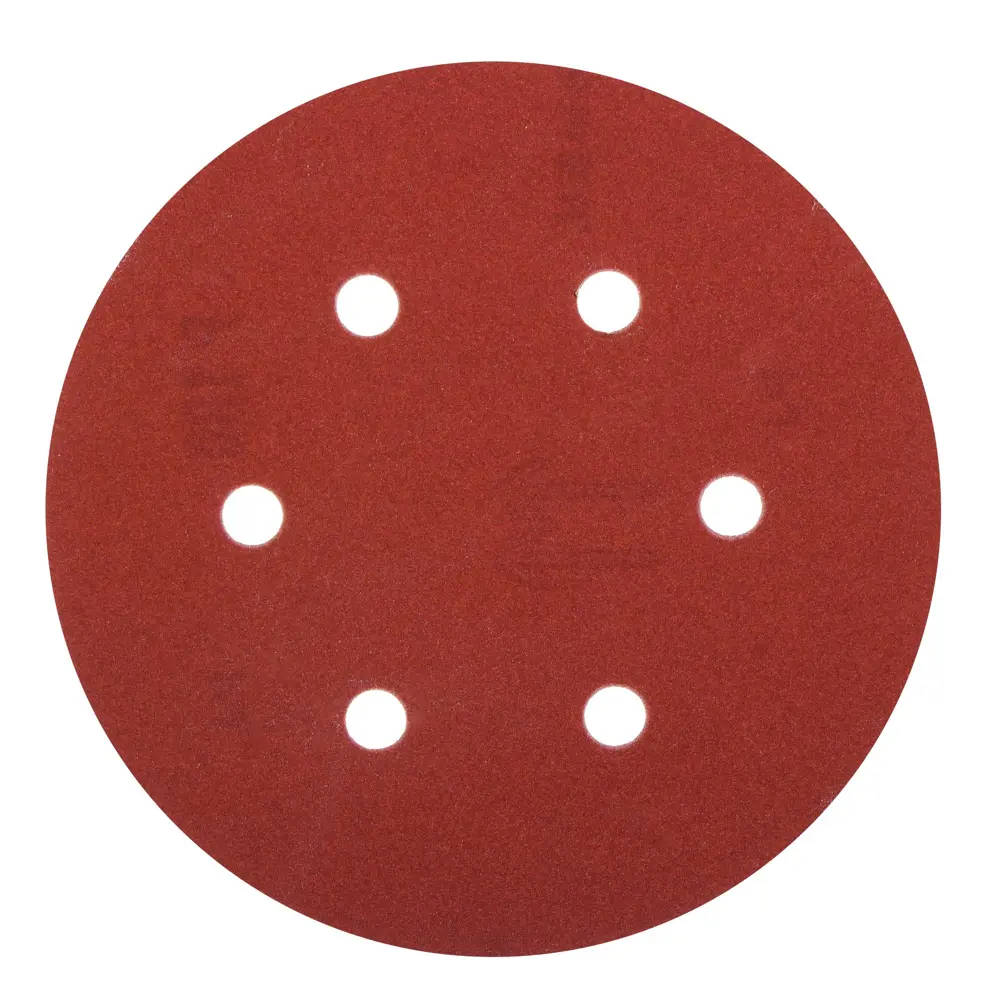 Абразивный круг Velcro Dexter , 6 отверстий, D150 мм, 5 шт STLM-2110367