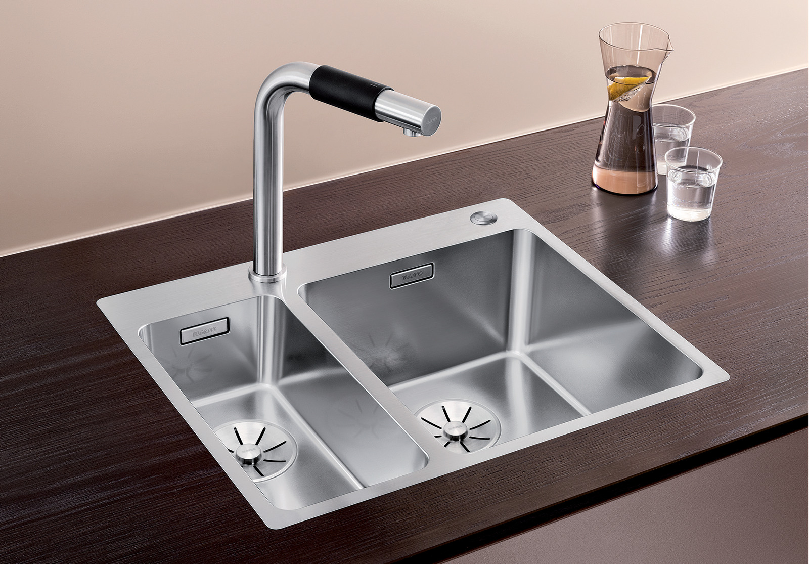 525247 Кухонная мойка Blanco Andano 340/180-IF/A  Blanco Andano - Вид №1